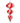 6.5" Peppermint Finial