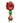 6" Red Amaryllis Bulb Ornament