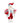 18" Candy Cane Santa