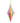 6" Shiny Pleated Neon Finial