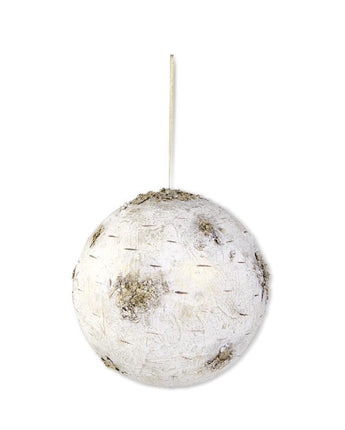 9.25" Birch Ball Ornament