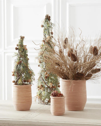 34" Pine Branch with Pinecones
