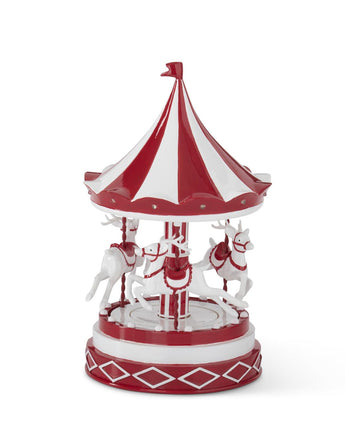 9.75" Rotating Musical Carousel