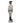 36" Harlequin Check Lighted Nutcracker