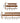 Wood & Metal Frame Sled Shelves (Sold Separately)