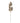 30.5" Brown & Gold Beaded Berry Stem