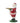 24" Santa Holding Tray