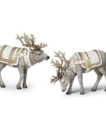 12" Grey Reindeer (Sold Separately)