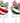 7" Ornament with Bow Stocking Holder (Sold Separately)