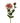 24.5" Natural Touch Zinnia