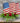 Waving American Flag