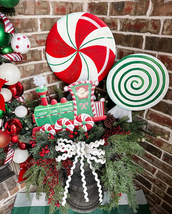 17" Candy Cane Express