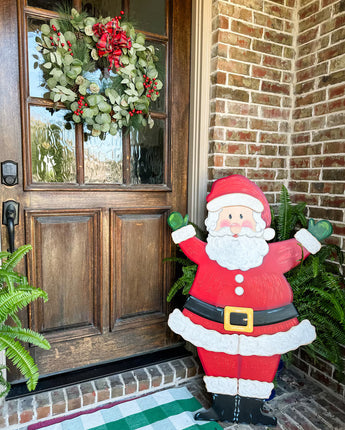48" Joyful Santa