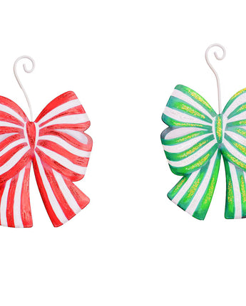11" Bow Ornaments (Sold Separately)