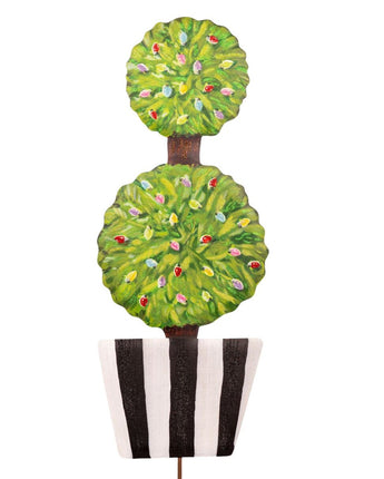 23" Merry & Bright Potted Topiary