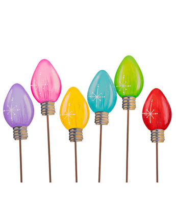 6" Merry & Bright Bulbs (Sold Separately)