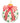 39" Modern Red, White & Green Ornament