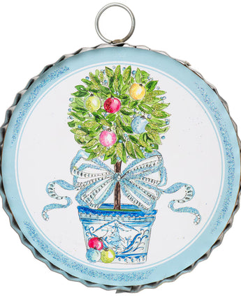 7" Winter Wonderland Topiary Mini Gallery