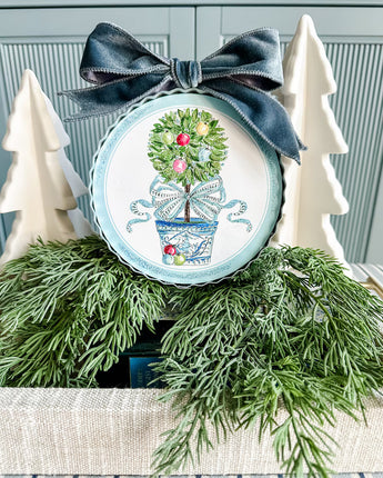 7" Winter Wonderland Topiary Mini Gallery