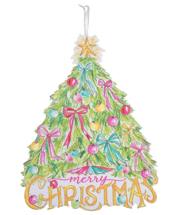 22" Beck's Vintage Tree PVC Door Hanger