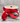 1" Red Lush Velvet Ribbon