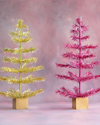 48" Tinsel Tree (Sold Separately)