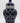 Blue & White Quatrefoil Lidded Ceramic Vase 18"