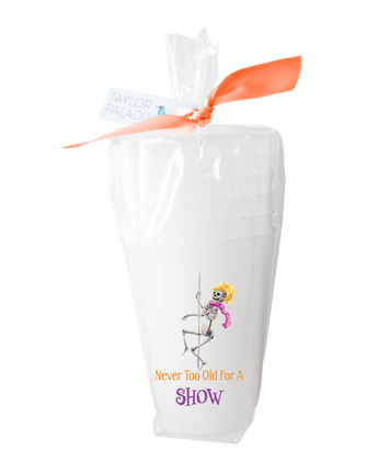 Dancing Skeleton Frosted Cup