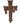 29" Natural Cross with "Risen" Sash