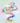 Rainbow Half and Half Garland (Sold Separately)