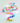 Rainbow Half and Half Garland (Sold Separately)