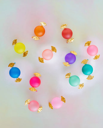 8" Frosted Bon Bon Candy Ornament (Sold Separately)