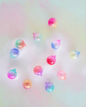 4" Iridescent Ombre Ball Ornament (Sold Separately)
