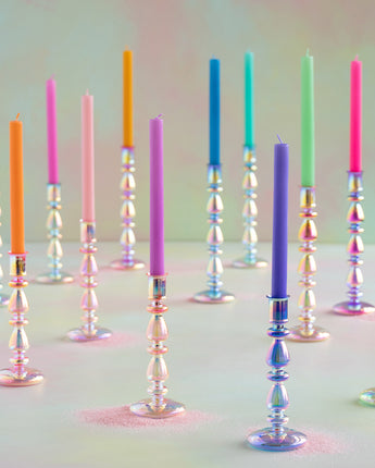 11" Opalescence Essence Taper Candle Holder (Sold Separately)