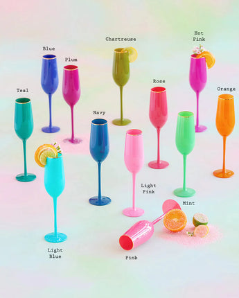 10.5" Sugar Plum Champagne Flute (Sold Separately)