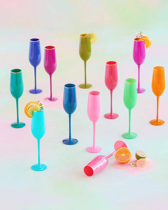 10.5" Sugar Plum Champagne Flute (Sold Separately)