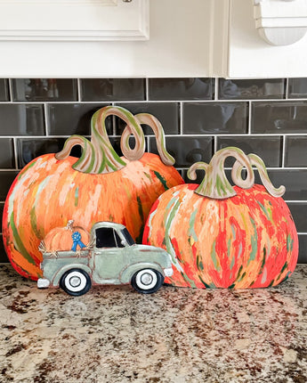 Orange Artful Pumpkins (Sold Separately)