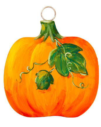 7" Pumpkin Charm