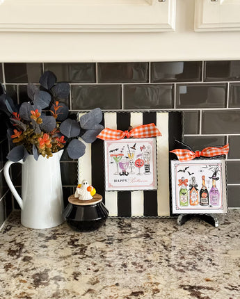 7" Spooky Cocktails Charm