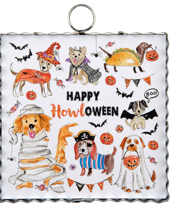 7" Happy "Howloween" Charm