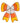 Candy Corn Bow