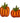 Large Ribbon Pumpkins (Sold Separately)