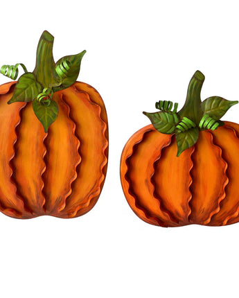 Large Ribbon Pumpkins (Sold Separately)
