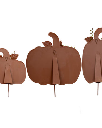 Medium Ribbon Pumpkins (Sold Separately)