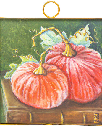 7" Velvet Pumpkin Charm