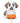 Ghost Puppy with Pumpkin Treat Basket