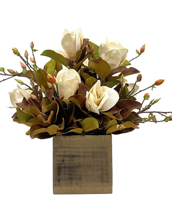 28" Tree Magnolia in Artisanal Pot