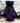 13" Sheer Witch Beverage Bag