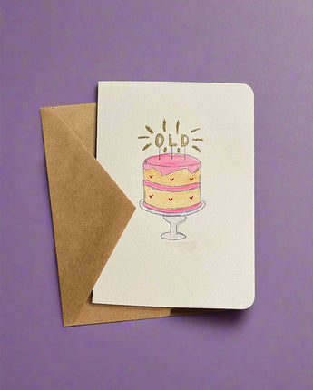 "OLD" Birthday Cake