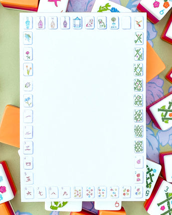 Mahjong Tiles Notepad (Sold Separately)